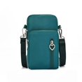 thumbnail image 1 of Factory Direct Crossbody Mobile Phone Bag Vertical Fabric Mini Small Bag Wrist Arm Mobile Phone Bag Three-Layer Coin Wallet, 1 of 7