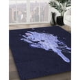 thumbnail image 3 of Ahgly Company Machine Washable Indoor Rectangle Transitional Night Black Area Rugs, 8' x 10', 3 of 7