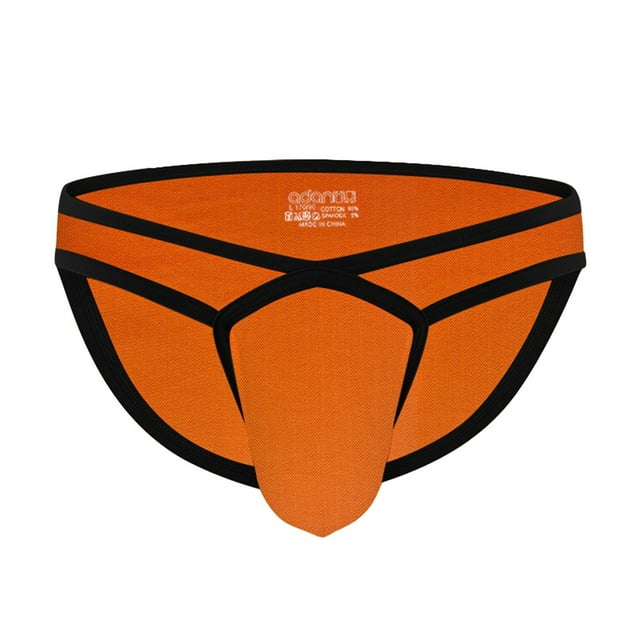 WANYNG Low Waist Mens Briefs Cotton Breathable Bag Bikini Triangle Mens Shape Enhancing