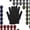 Black, Gray, Navy Blue, Red & Green, variant on 50 pack Trail maker Adult One Size Knit Stretch Cold Winter Weather Gloves in Black, Gray, Navy Blue, Red and Green