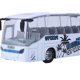 thumbnail image 3 of 1:50 Simulation Transit Bus Model Toy Alloy Pull Back Bus Toy with Light and Music for Children(White ), 3 of 4