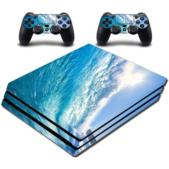 VWAQ PS4 Pro Water Skin Decal Playstation 4 Ocean Vinyl Wrap Skins VWAQ-PPGC9 [video game]