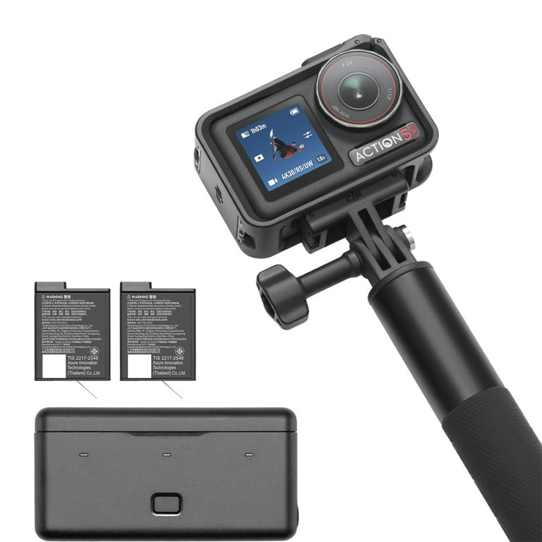 DJI Osmo Action 5 Pro Adventure Combo, 4-Hr Battery, 4K Video