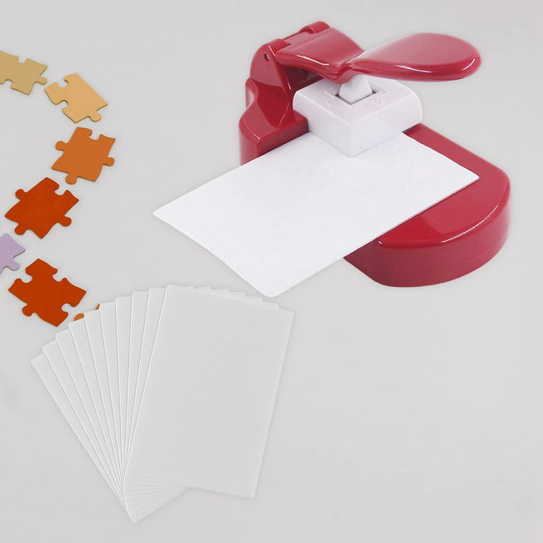 Jigsaw Puzzle Making Machine Puzzle Cutter DIY Puzzle Tool Puzzle Machine  Cutter with 10 Cardboard