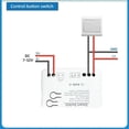 thumbnail image 3 of Tuya Smart Life WiFi Switch Relay Temperature Humidity Monitoring Thermostat Sensor Passive Dry Cont, 3 of 5