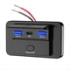 thumbnail image 1 of Panel de Carga de 66W y 12V, Montaje en Pared QC3.0+PD3.0+QC3.0, de Corriente USB para Cargador, de Corriente para Coche, Autobús Marino, RV, Camión, 1 of 5