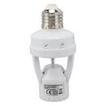 thumbnail image 1 of Zócalo De Luz Con Sensor De Movimiento, 100-240 V, Adaptador De Bombilla De Tornillo PIR Motion E27 Fácil De Instalar Para Sótano, 1 of 7