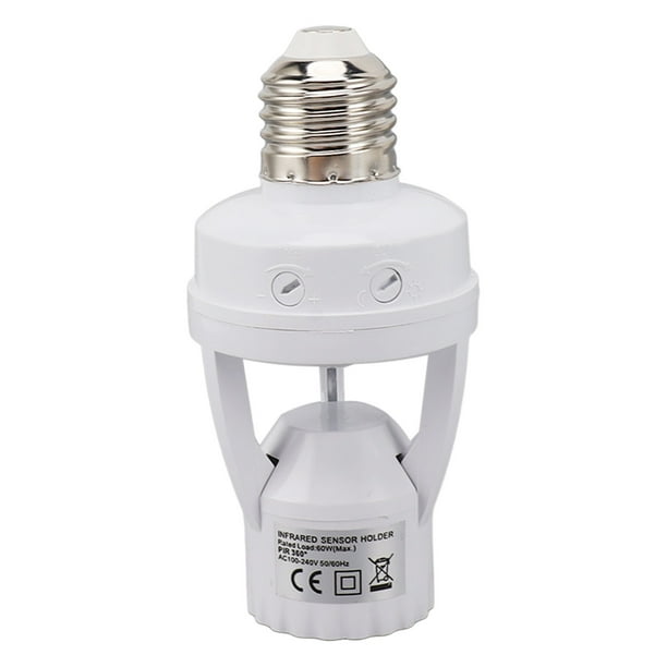 Support D'ampoule E27 Activé Par Le Mouvement, Douille De Lumière
