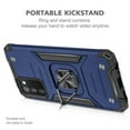 thumbnail image 5 of Xhy Samsung Galaxy A03S Case with Privacy Screen Protector Magnetic Ring Holder Kickstand Military Grade Full Body Double Layer Drop Protection Rugged Durable Detachable for Samsung A03S Phone - Blue, 5 of 9
