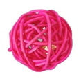 thumbnail image 1 of Koszal Rattan Ball With Bell Cage Shape Portable Cat Rattan Ball for Home, 1 of 8
