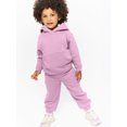 thumbnail image 2 of Garanimals Toddler Color Mix Solid Sweatpants Size 0M-6T, 2 of 10
