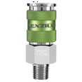 thumbnail image 2 of Legacy Manufacturing Flexzilla High Flow Coupler, 1/4 Body, 1/4 MNPT, 2 of 3