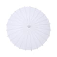 thumbnail image 2 of Paraguas de papel blanco para boda, recuerdo, decoración para fiesta, accesorio para fotografía nupcial, radio de 42 cm, 2 of 6