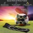 thumbnail image 4 of Ayuda para el entrenamiento de fútbol para niños y adultos, pelota de fútbol elástica para entrenamiento, para regalo de fútbol, 4 of 5