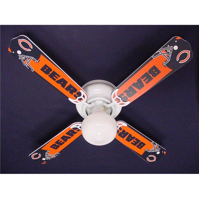 Ceiling Fan Designers 52SET-NFL-CHI NFL Chicago Bears Football 52 In. Ceiling Fan Blades Only