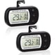 thumbnail image 1 of Termómetro digital para nevera, termómetro congelador impermeable con gancho fácil de leer la pantalla LCD leer Max/min-2pack función de registro Feliz Sencillez, 1 of 5