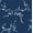 Navy & Blue Jay, variant on NextWall Cherry Blossom Floral Peel and Stick Wallpaper