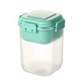 thumbnail image 1 of CNKOO Overnight Oats Container with Lids - Plastic Containers with Lids - Oatmeal Container to go | Portable Cereal and Milk Container on the go | Airtight Snap Lock Storage Jars, 1 of 6