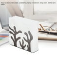 thumbnail image 4 of Napkin Rack, Napkin Bracket, No Complicated Structure Easy To  Sturdy Adopts Fashionable Plants Shape For Placing In Bedroom Office Living Room Kitchen, 4 of 8