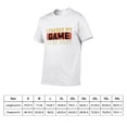 thumbnail image 3 of KuphiL10C I Paused My Game to Be Here Graphic T-Shirt for Men Women, Gaming Gamer Novelty Funny Tees，Mens Womens Letter Print Short Sleeves, White, 3 of 3