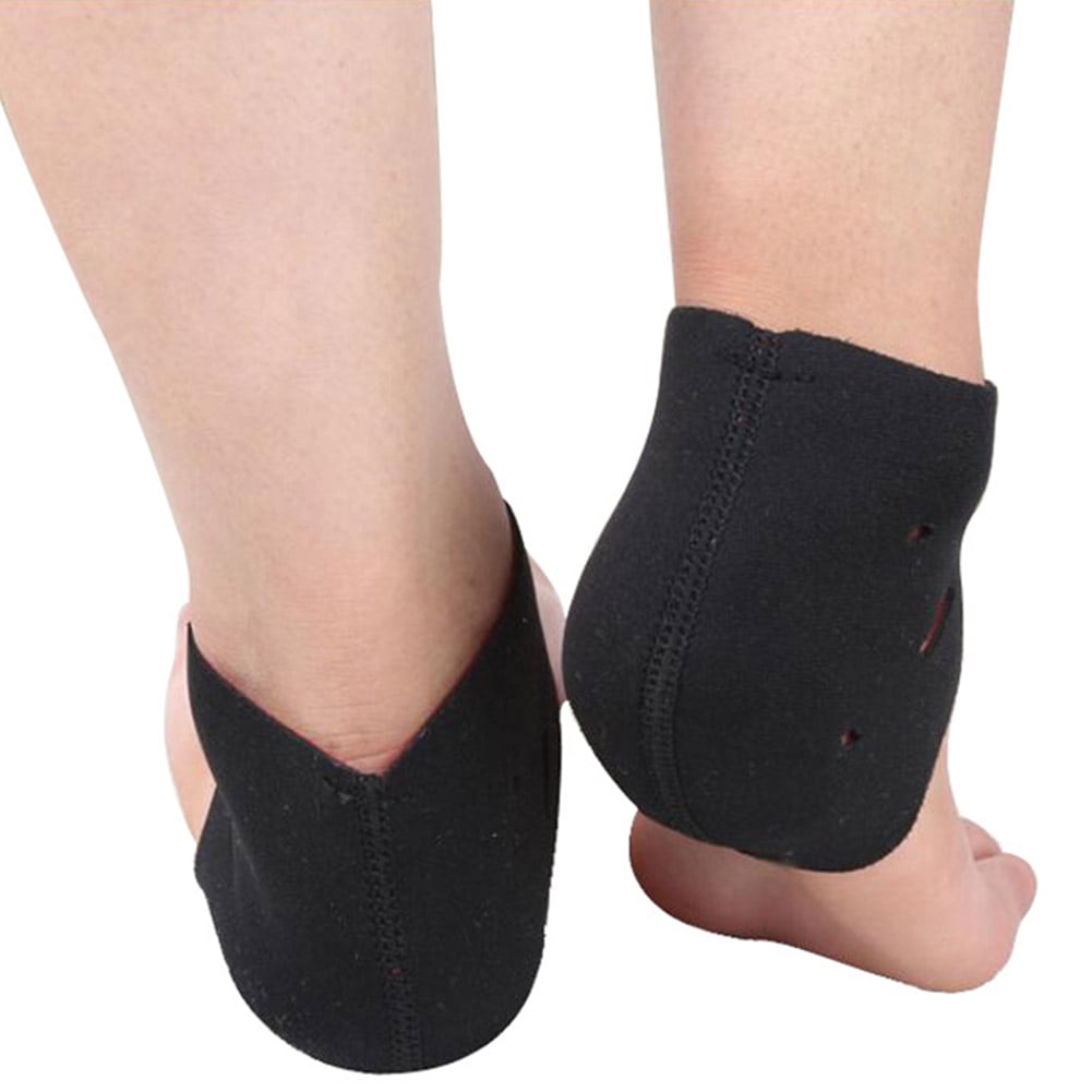 Bluelans 2Pcs Foot Arch Heel Cover Pain Relief Ankle Sock Brace Support