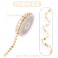 thumbnail image 2 of Cinta decorativa AUEAR Silver Gold Star 15 mm 30 m, 2 of 9