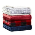 Better Homes & Gardens Full/Queen Sherpa Blanket, Blue