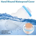 thumbnail image 2 of HAHDAXIA Waterproof Cast Cover for Shower Hand Adult, Hand Cast Protector for Shower Bath, Shower Sleeve for Hand Cast Bag for Hand/Wrist/Fingers/Thumb/Palm, 2 of 7