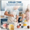 thumbnail image 4 of Ice Cream Maker, 11-in-1 Frozen Treat Maker for Gelato, Sorbet, Milkshakes,, 4 of 5