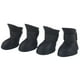 thumbnail image 3 of Botas impermeables para perros NikouMX 4 piezas de silicona color azul negro morado tamaño M L XL, 3 of 8