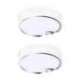 thumbnail image 1 of 2X Motion Sensor Ceiling Lights Battery Powered Indoor / Outdoor LED Ceiling Lights for Corridor Laundry Room, 1 of 5