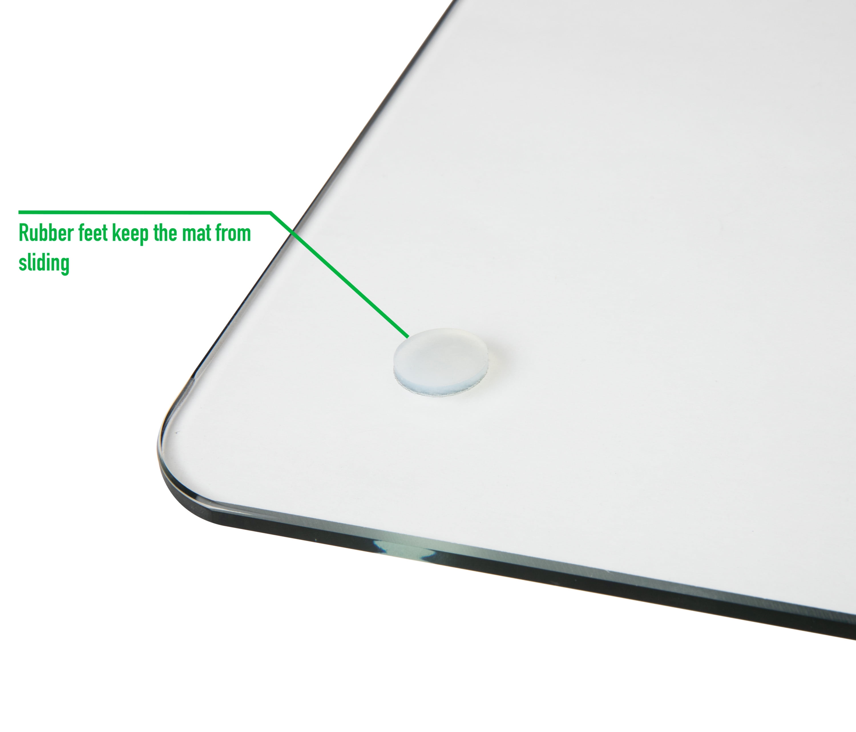 Glass Desk Pad  Clearly Innovative