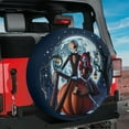thumbnail image 3 of Lotusprinthandmade Halloween Skeleton Skull Couple Spare Tire Cover Without Backup Camera Hole 6 Sizes (34 in. V2), 3 of 7