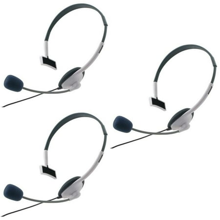 Headphones Xbox 360 Wireless Insten For Xbox 360 Xbox360 Wireless Controller Gaming Headset Headphone w/ Mic Microphone 3x ()