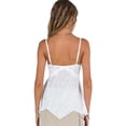 thumbnail image 5 of Coduop Women Summer Basic Camisole Vest Irregular Hem Lace Patchwork Casual Sleeveless Tops, 5 of 8