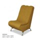 thumbnail image 2 of Sillón Ander Sansa Individual ocasional color Mostaza, 2 of 2