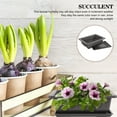 thumbnail image 2 of 2 Sets Potted Planter for Small Succulents House Plants Pots Rectangle Indoor Orchid Nursery Plastic Bonsai Office, 2 of 6