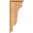 thumbnail image 3 of 5 1/2"W x 12"D x 28"H Newport Smooth Corbel w/Backplate, Western Red Cedar, 3 of 9