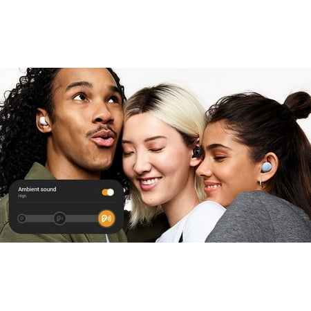 Samsung - Galaxy Buds+ True Wireless Earbud Headphones - White