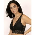 thumbnail image 3 of Smart & Sexy Women's Signature Lace Deep V Bralette, 3 of 6