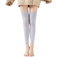 thumbnail image 4 of Rggeeun Knee High Socks for Women Stretch Womens Socks Warm Lightweight Long Socks Fall Winter Stockings Everyday Use Classic,Gray,One Size, 4 of 4