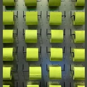 Renova Luxury Scented Colored Toilet Paper 2 Rolls 3-Ply Bath Tissue - Pack 2 Rolls Lime Green