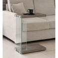 thumbnail image 3 of Home Square End Table in Weathered Gray and Clear - Set of 2, 3 of 3