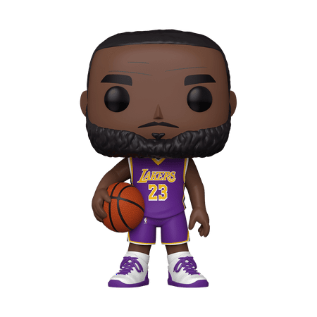 UPC 889698523592 product image for Funko POP! NBA: Lakers - 10  LeBron James (Purple Jersey) | upcitemdb.com