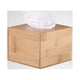 thumbnail image 5 of 1 caja de pañuelos de madera cuadrada de bambú para escritorio, soporte para servilletas, para casa, hotel, coche, oficina, tamaño S, 5 of 8