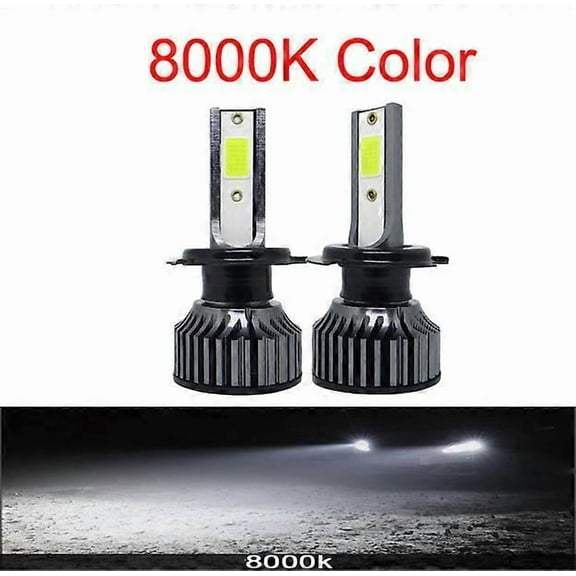 2Pcs 20000LM 4500K 6000K 8000K 3000K Lemon HB3 HB4 9005 9006 H3 H1 H7 H4 H11 9012 Bulb Led Lamp Car Headlight Auto Fog Lights