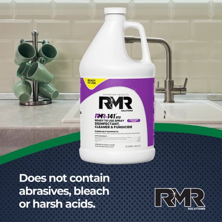 RMR BRANDS RMR-141 DISINFECTANT SPRAY CLEANER, KILL MOLD, BACTERIA, & VIRUSES, 1 GALLON