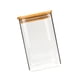 thumbnail image 5 of Frasco de vidrio cuadrado Recipiente de grano Recipiente de almacenamiento de alimentos sellado para granos de café de té suelto (950 ml), 5 of 8