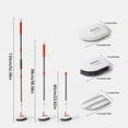 thumbnail image 2 of Convertible Top Brush Brush for Leather Seats Aspiring Cleaning Brush Floor Scrub Brush With Long Handle Splice Combination Multifunction Scrape Cleaning Brush 180°Rotating Stiff Floor Brush For, 2 of 3