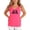 Neon Pink Tank Top, variant on Hit The Dang Ball Tank Top for Women & Teens Trendy Baseball Sleeveless Tee Neon Pink Tank Top Large